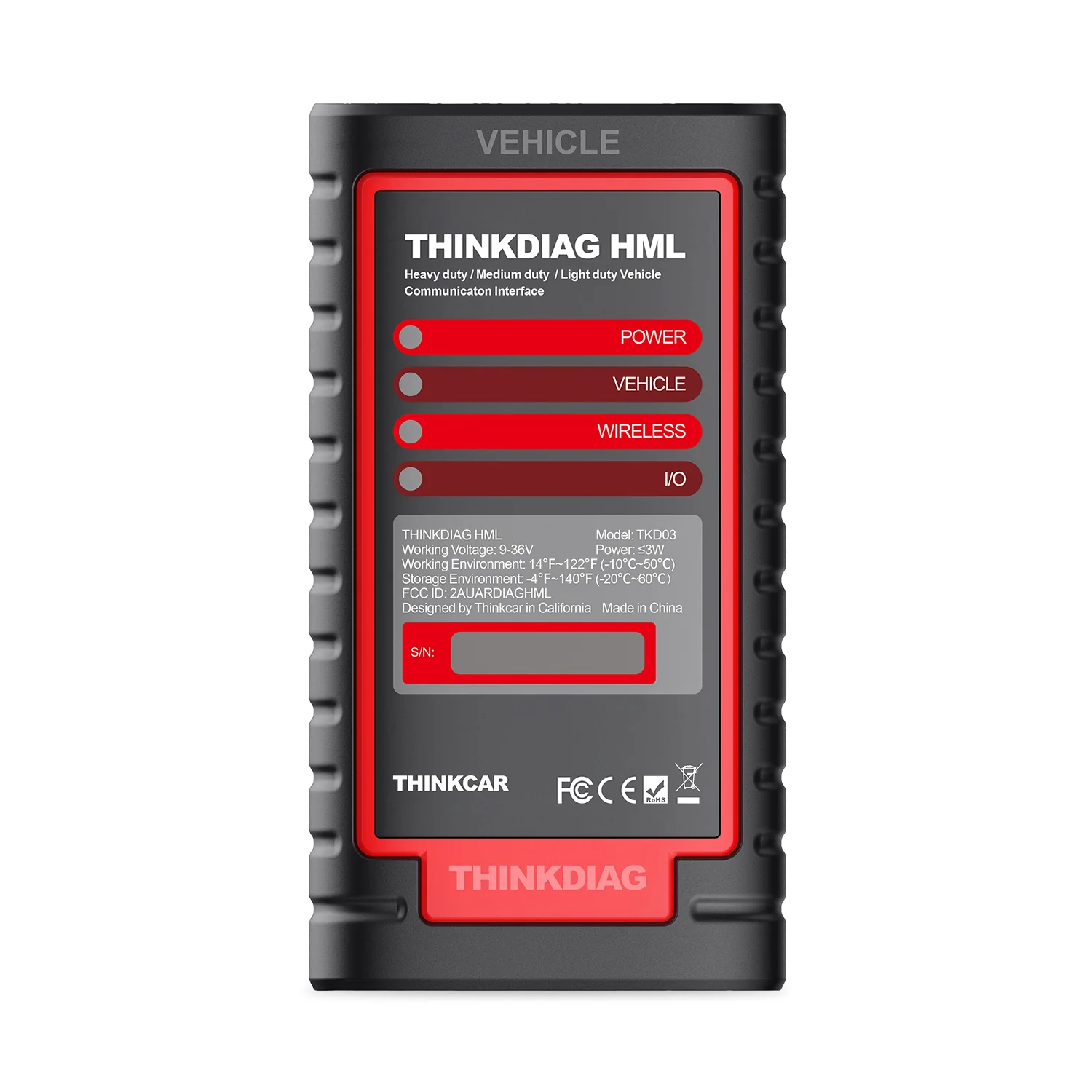 Thinkcar Replacement Bluetooth VCI For Platinum S Series Wireless Communication - Image 4