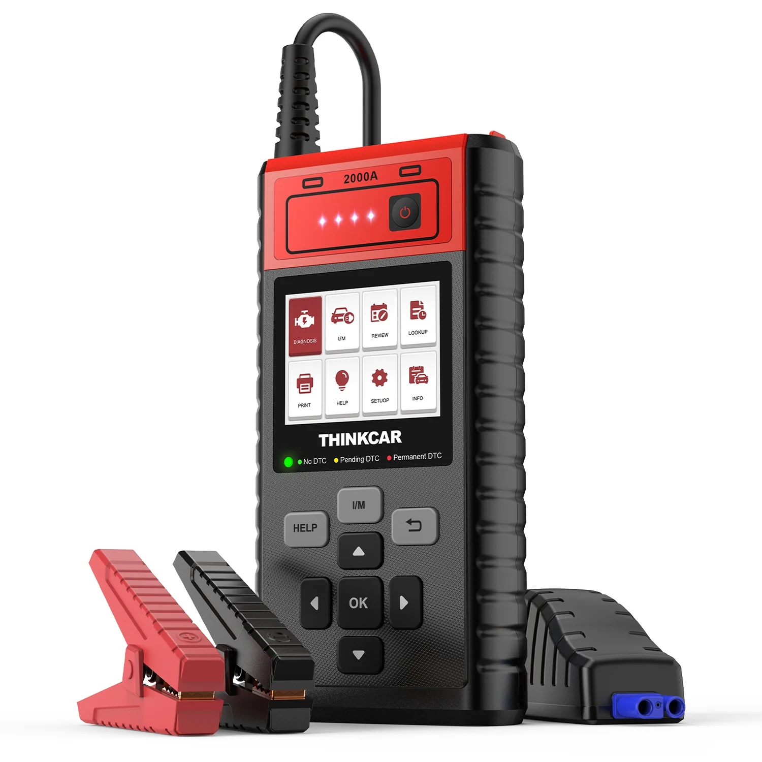 Thinkcar CJS101 (1800Mah) - Portable Vehicle Battery Jump Starter & OBD2 Code Reader Diagnostic Tool