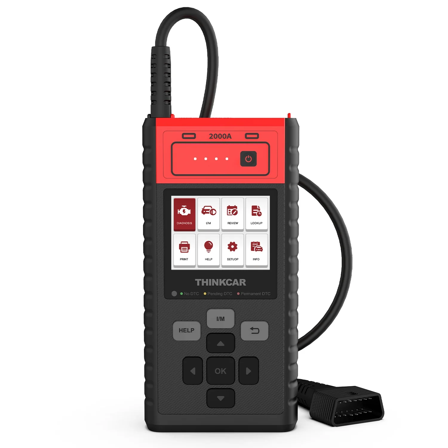 Thinkcar CJS101 (1800Mah) - Portable Vehicle Battery Jump Starter & OBD2 Code Reader Diagnostic Tool - Image 2