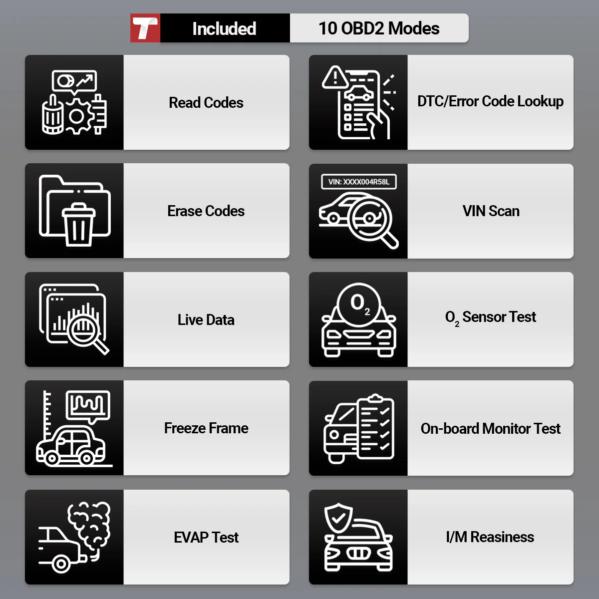 Thinkcar Platinum S10 10-Inch Professional Diagnostic Scanner - Bi-Directional OBD2 Tool with Full System Coverage - Image 5
