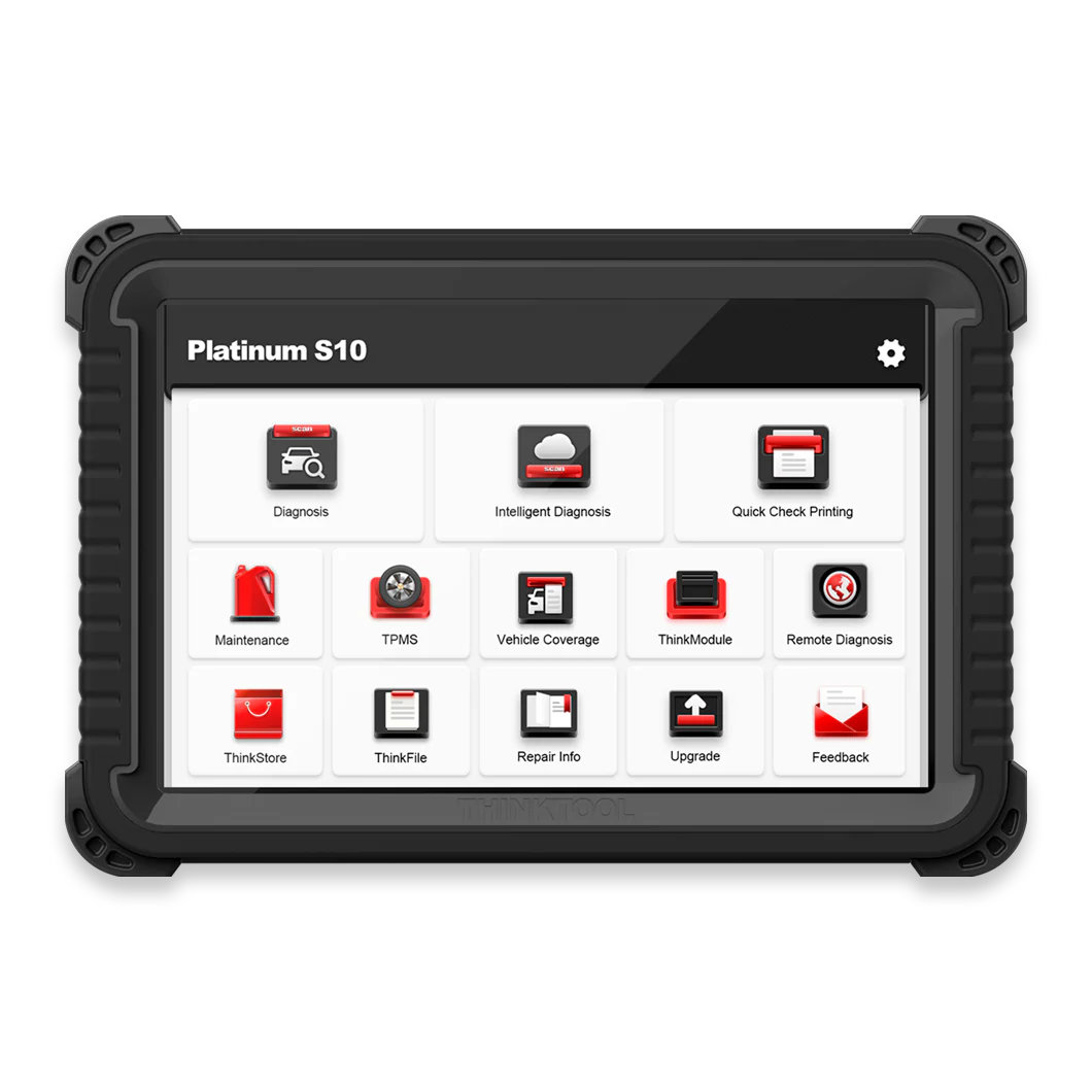 Thinkcar Platinum S10 10-Inch Professional Diagnostic Scanner - Bi-Directional OBD2 Tool with Full System Coverage - Image 6