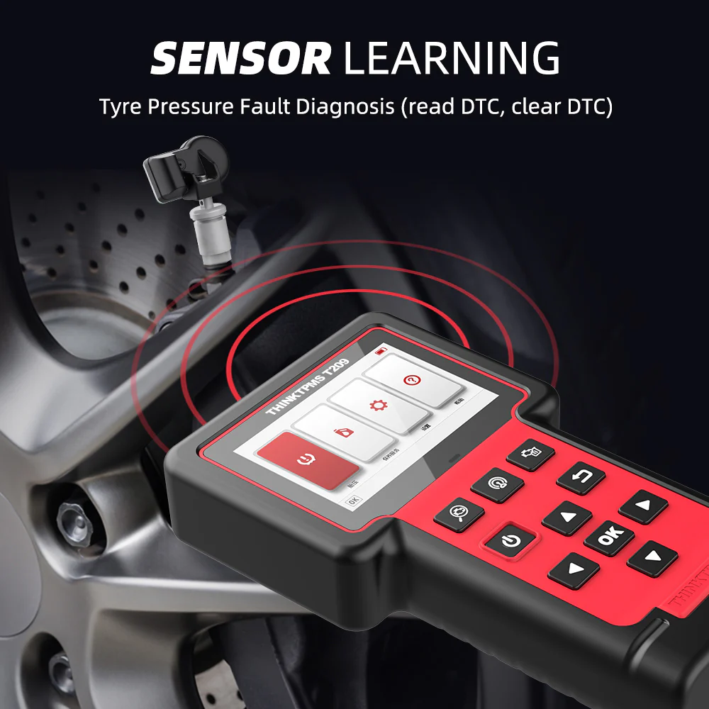 Thinkcar ThinkTPMS T209 - Tire Pressure Sensor Relearn & Reset OBD2 Scanner Automotive Diagnostic Equipment - Image 3